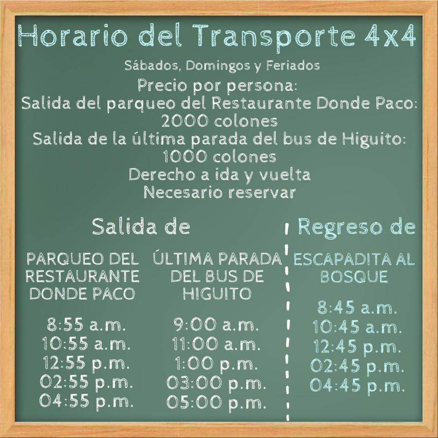 Escapadita al Bosque San Isidro  Exterior foto
